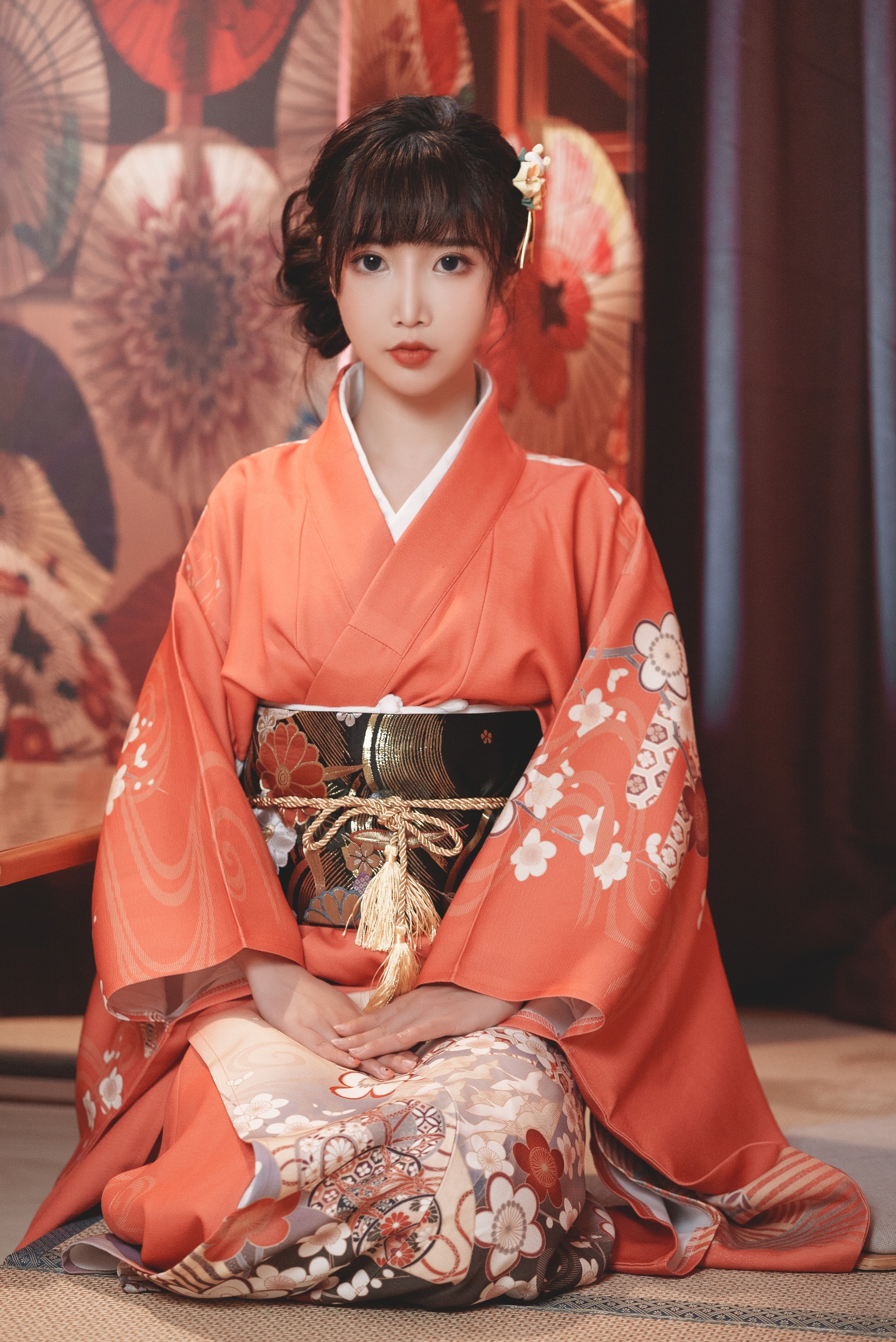 面饼仙儿 - NO.133 饼子和服内景 [37P]-XikXak